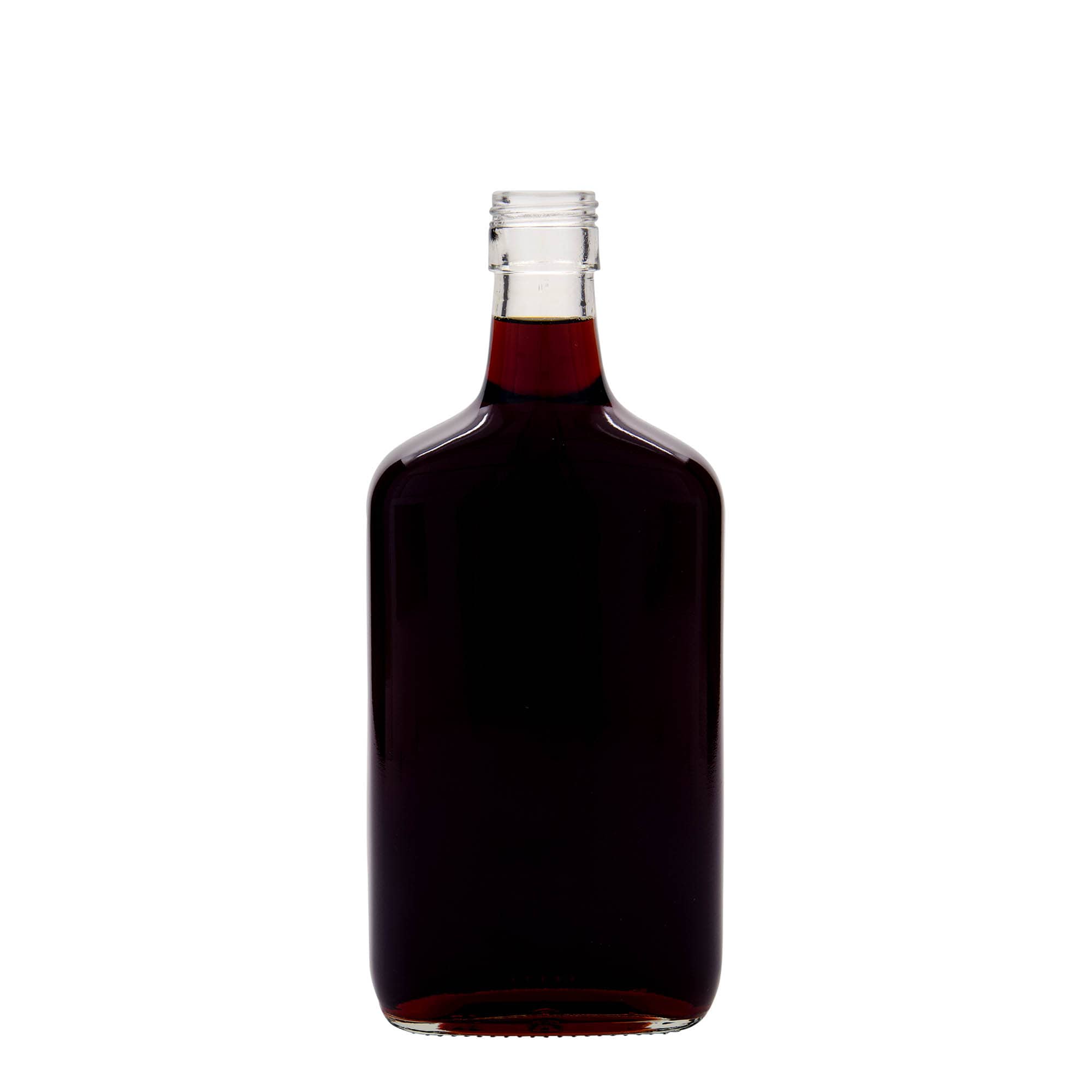 700 ml Glasflasche 'Amaretto', rechteckig, Mündung: PP 31,5