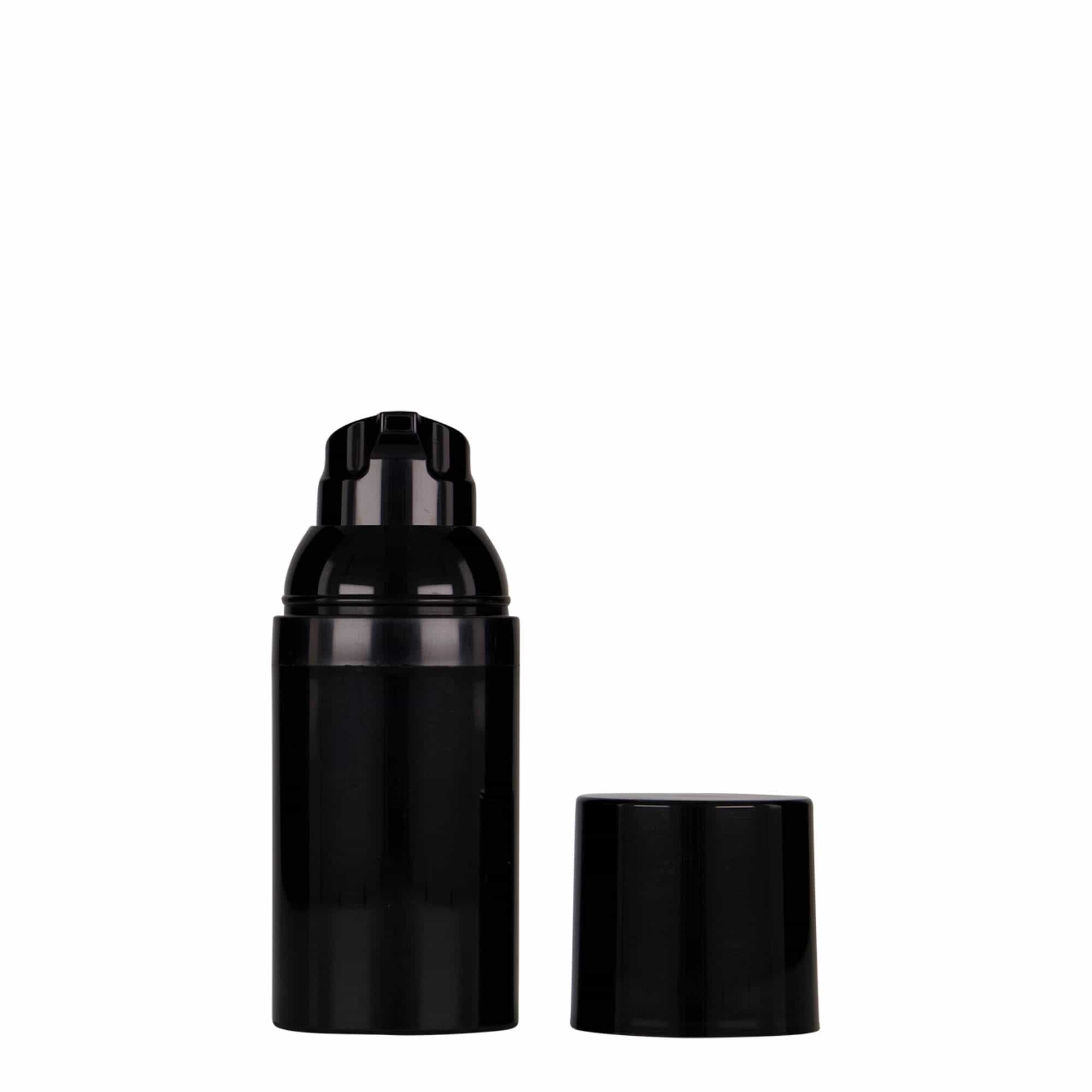 30 ml Airless Dispenser 'Mezzo', PP-Kunststoff, schwarz