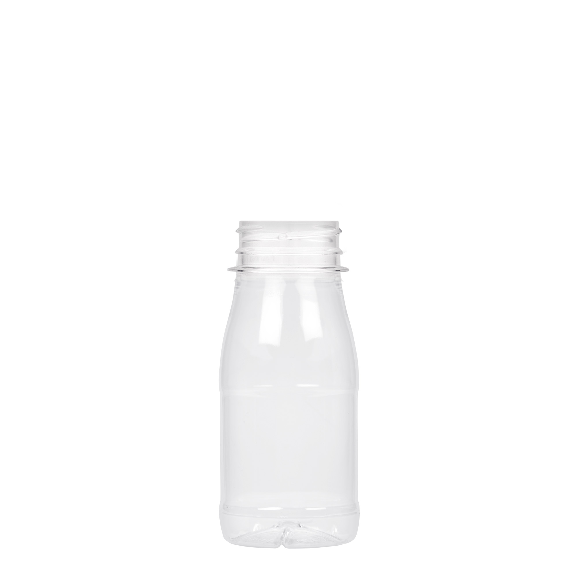 150 ml PET-Flasche 'Milk and Juice', Kunststoff, Mündung: 38 mm