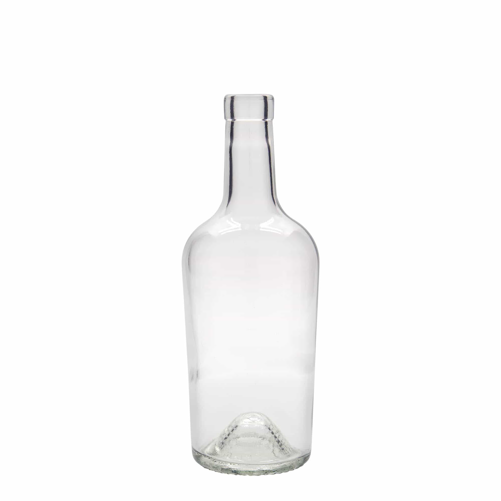 500 ml Glasflasche 'Margarethe', Mündung: Kork