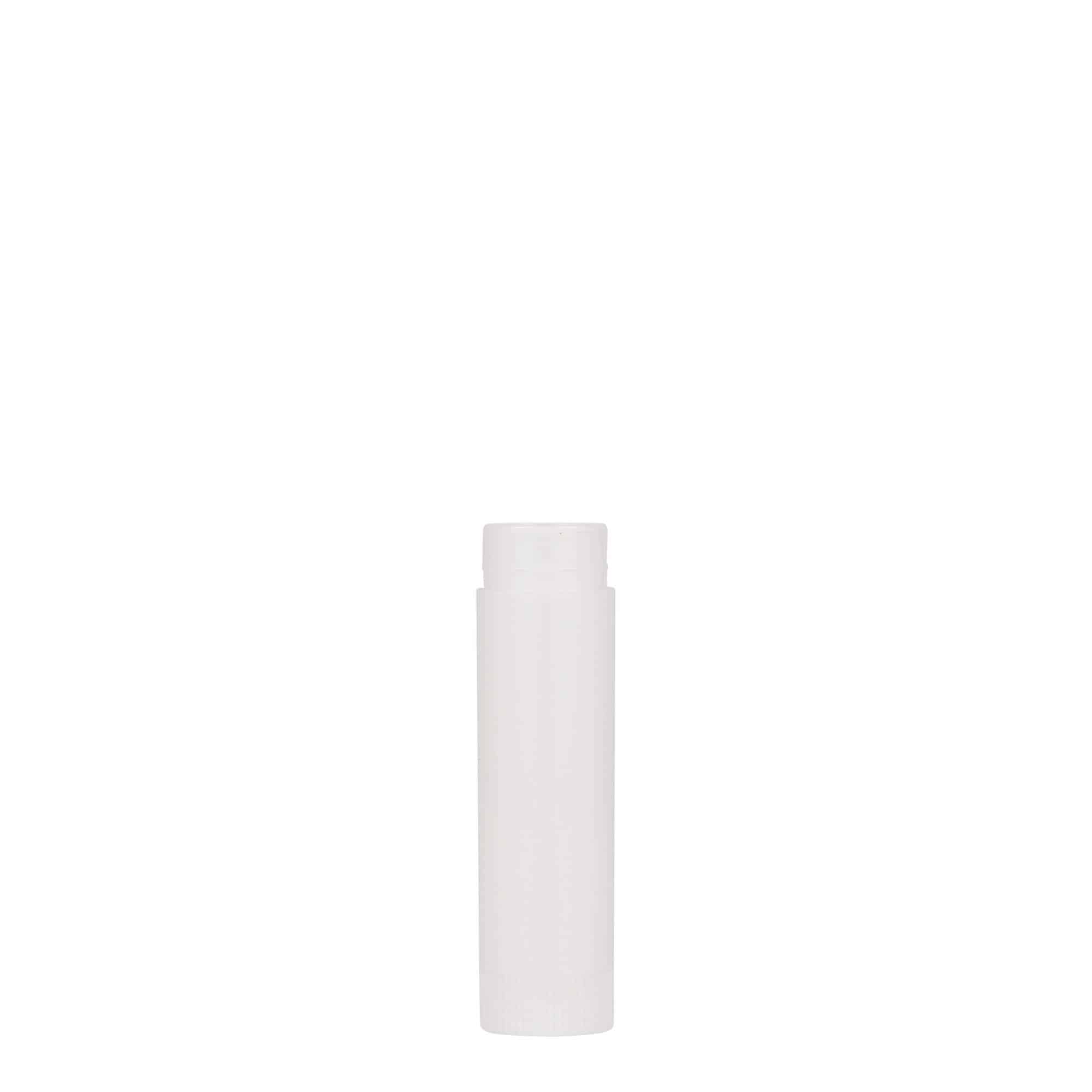 6 ml Lippenstifthülse, PP-Kunststoff, weiß