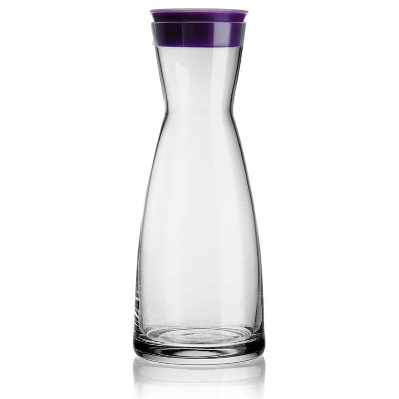 1.000 ml Karaffe 'Ypsilon', Glas, violett