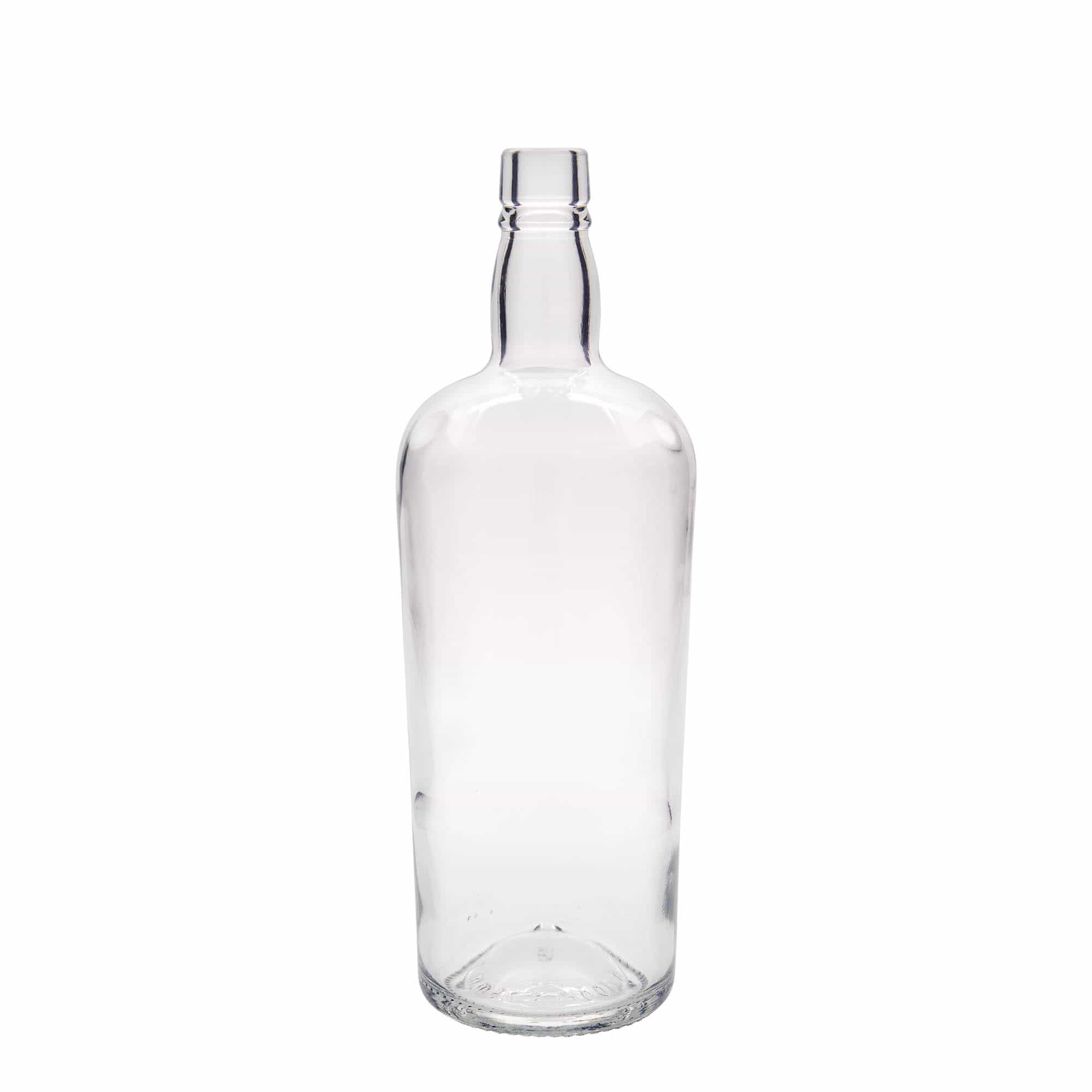 1000 ml Glasflasche 'Edinburgh', Mündung: Kork