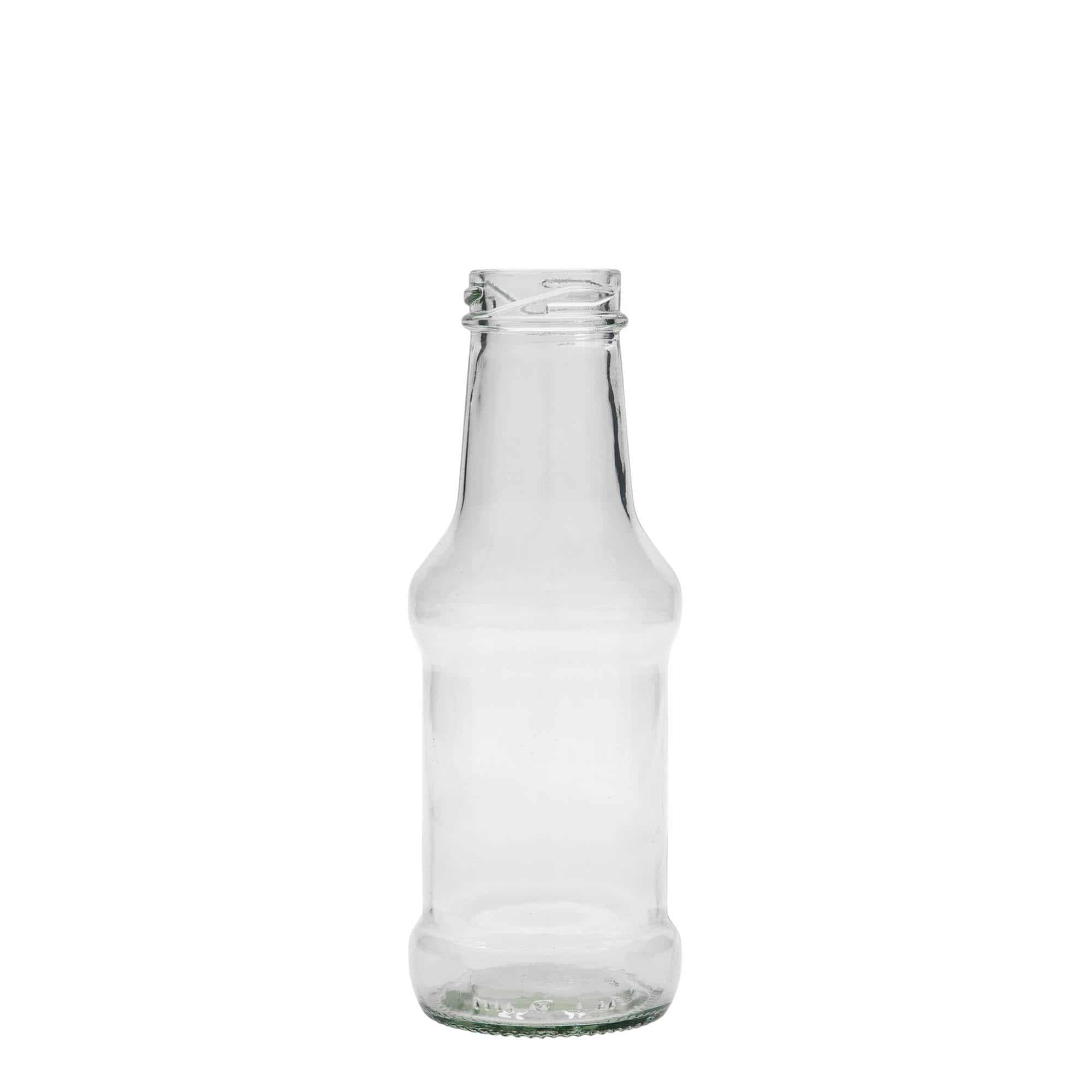 250 ml Soßenflasche, Glas, Mündung: Twist-Off (TO 38)