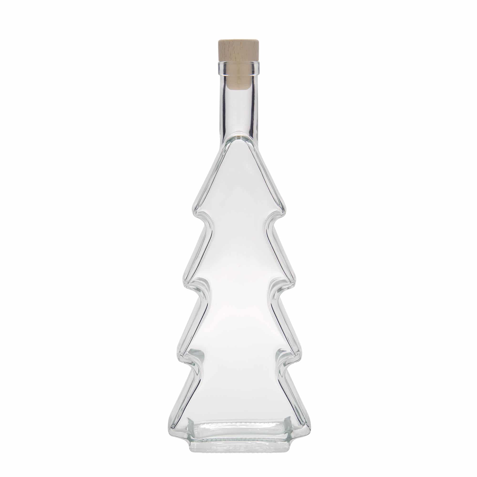 500 ml Glasflasche 'Tannenbaum', Mündung: Kork