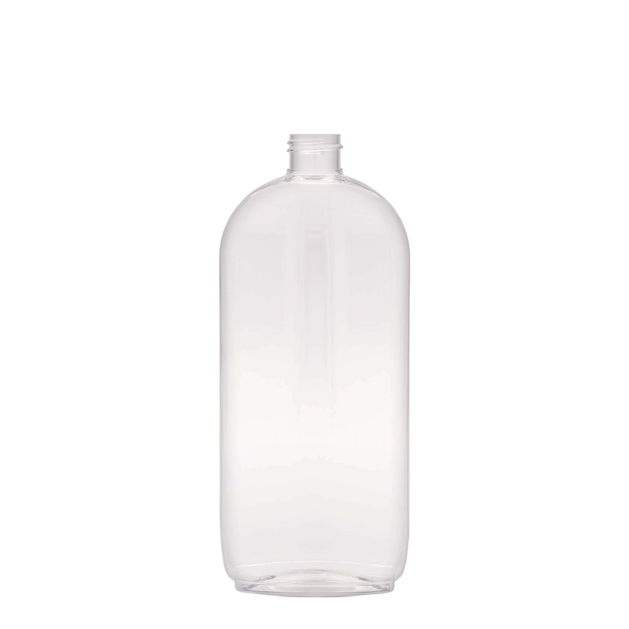 500 ml PET-Flasche 'Iris', oval, Kunststoff, Mündung: GPI 24/410