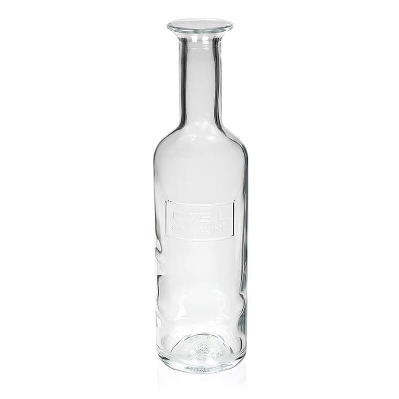 750 ml Glasflasche 'Optima Fine Wine', Mündung: Kork