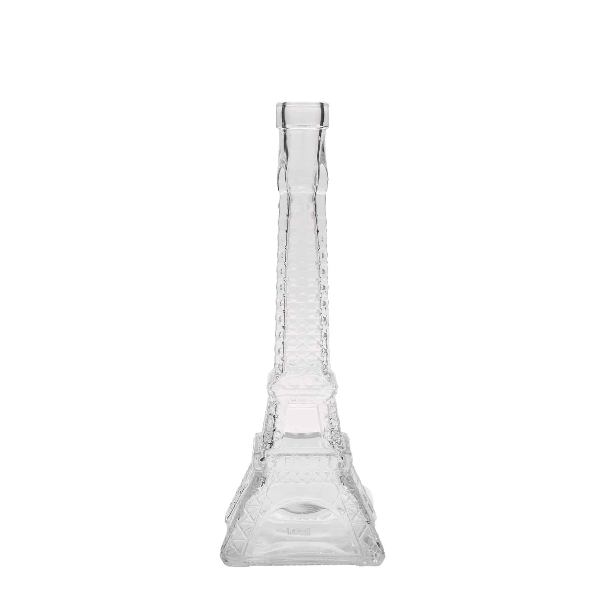 200 ml Glasflasche 'Eiffelturm', Mündung: Kork