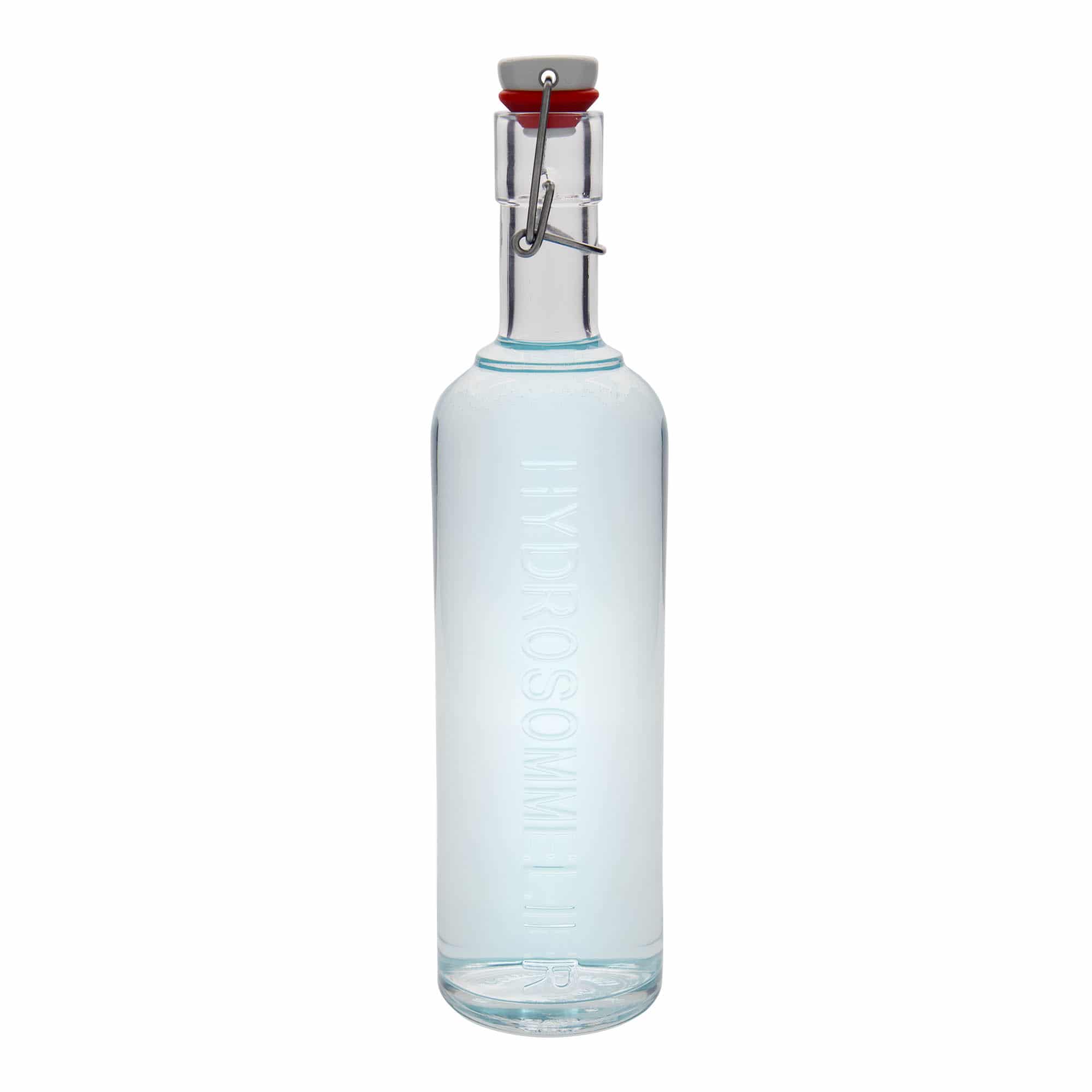 1.000 ml Glasflasche 'Optima Hydrosommelier', Mündung: Bügelverschluss