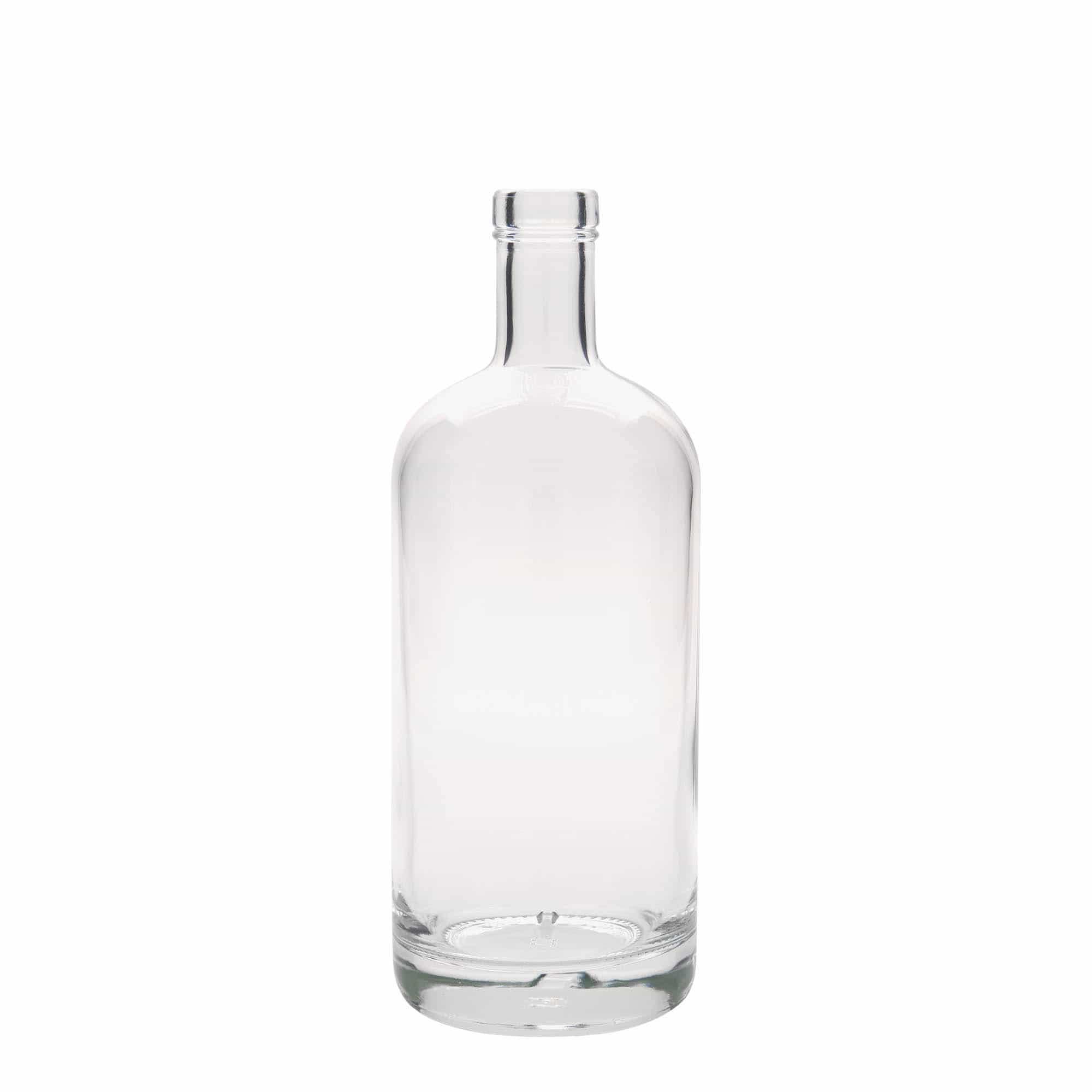 700 ml Glasflasche 'Linea Uno', Mündung: Kork