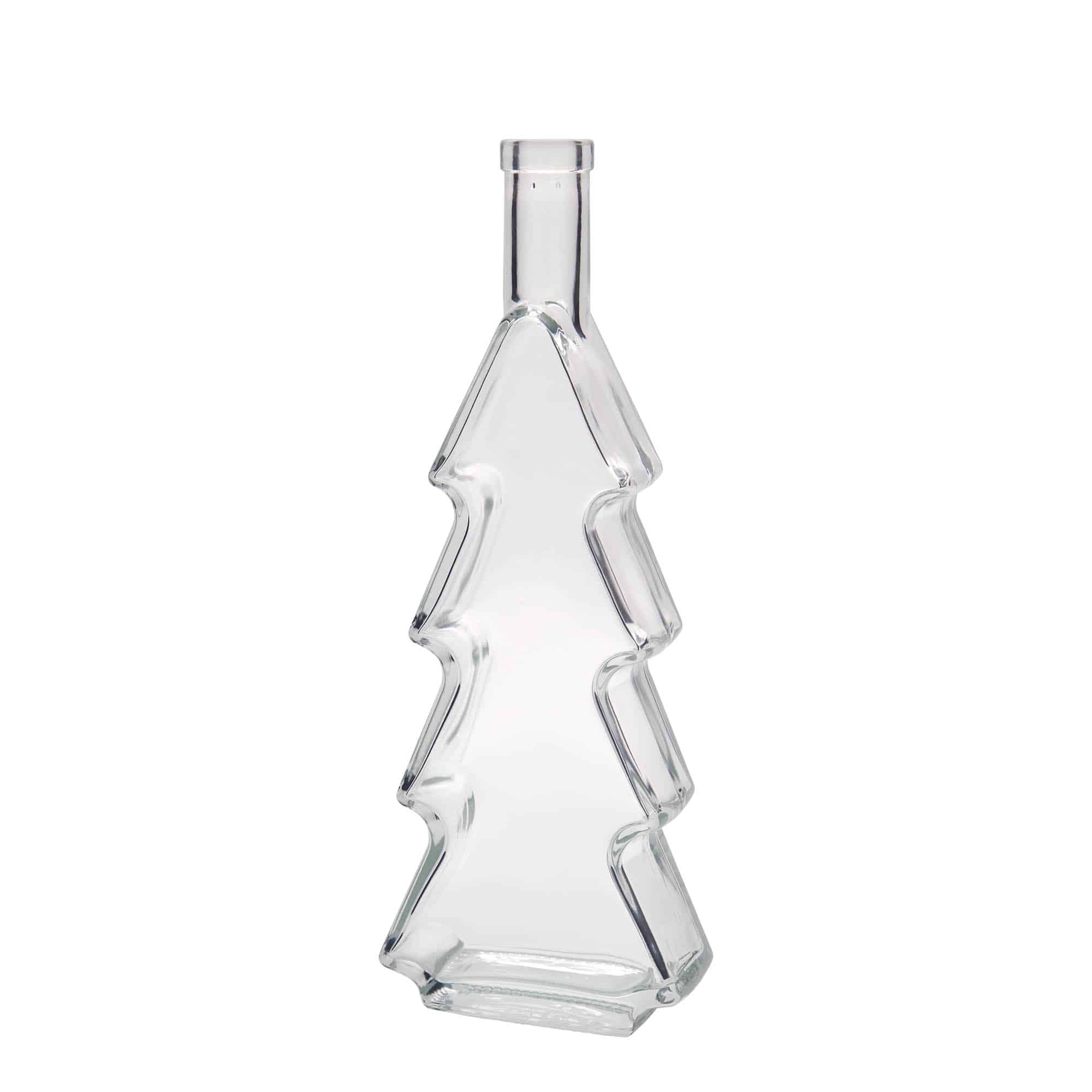 500 ml Glasflasche 'Tannenbaum', Mündung: Kork