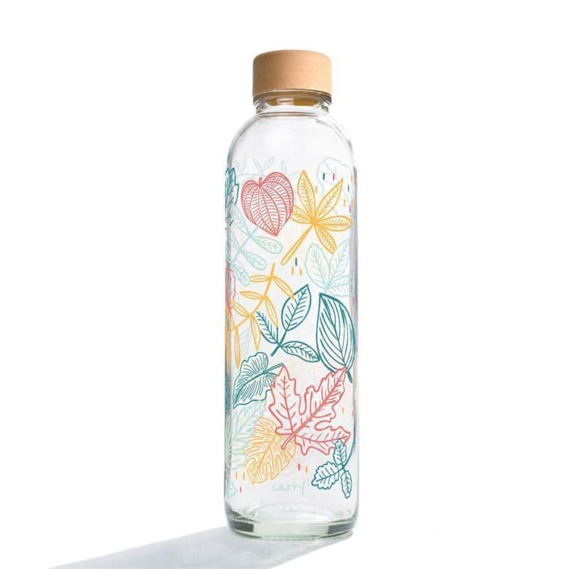 700 ml Trinkflasche CARRY Bottle 'Falling Leaves', Mündung: Schraubverschluss