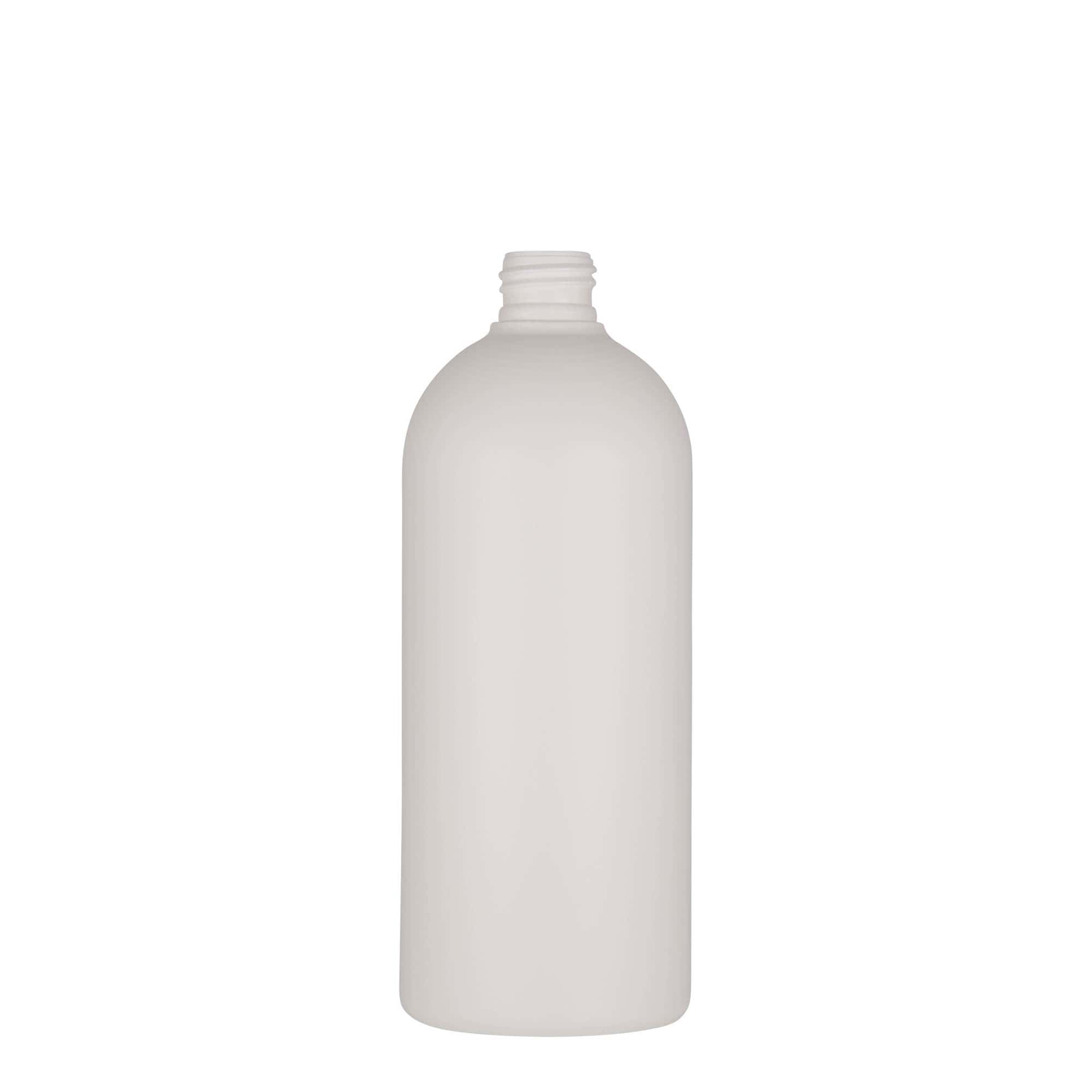 500 ml Kunststoffflasche 'Tuffy', HDPE, weiß, Mündung: GPI 24/410