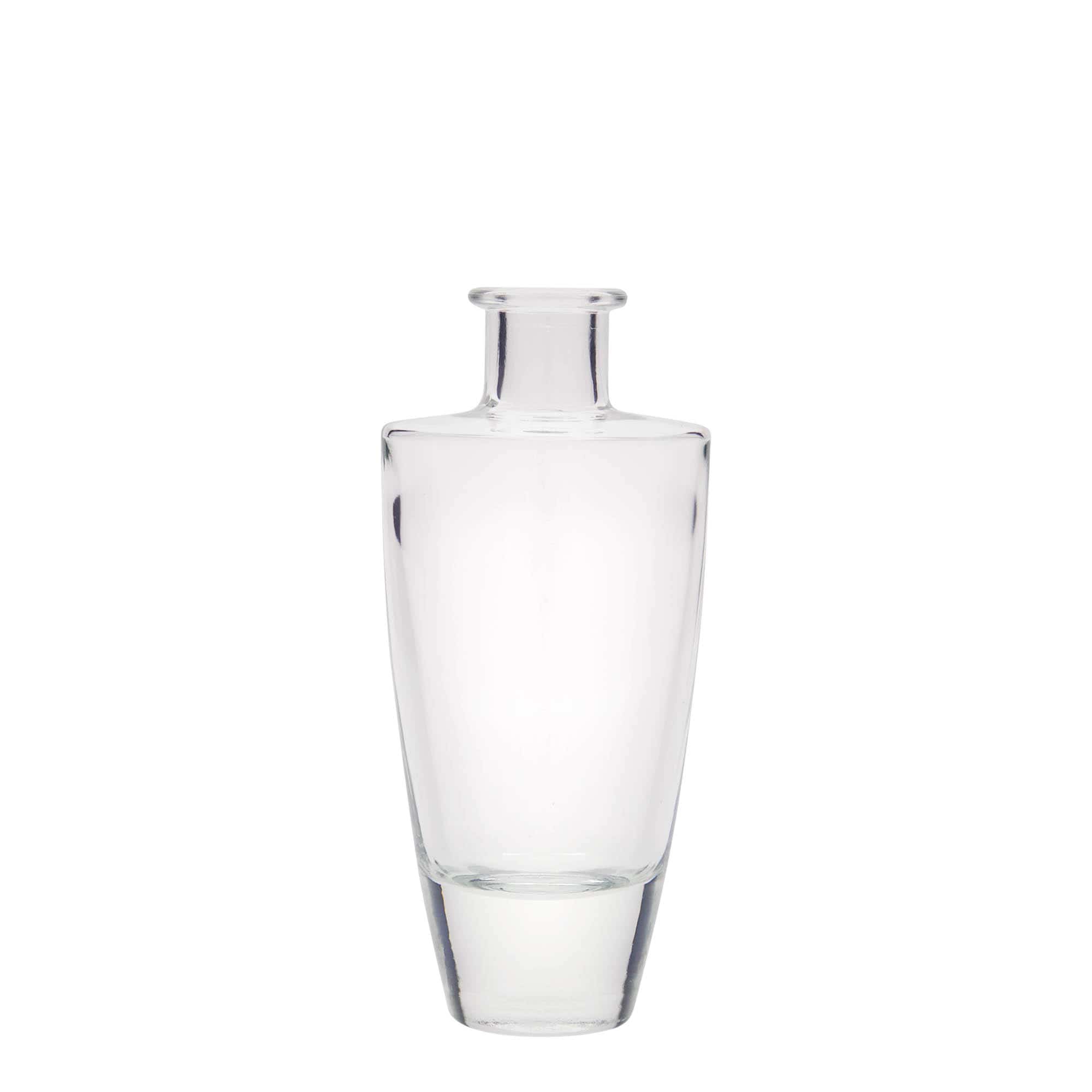 200 ml Glasflasche 'Vanessa', oval, Mündung: Kork