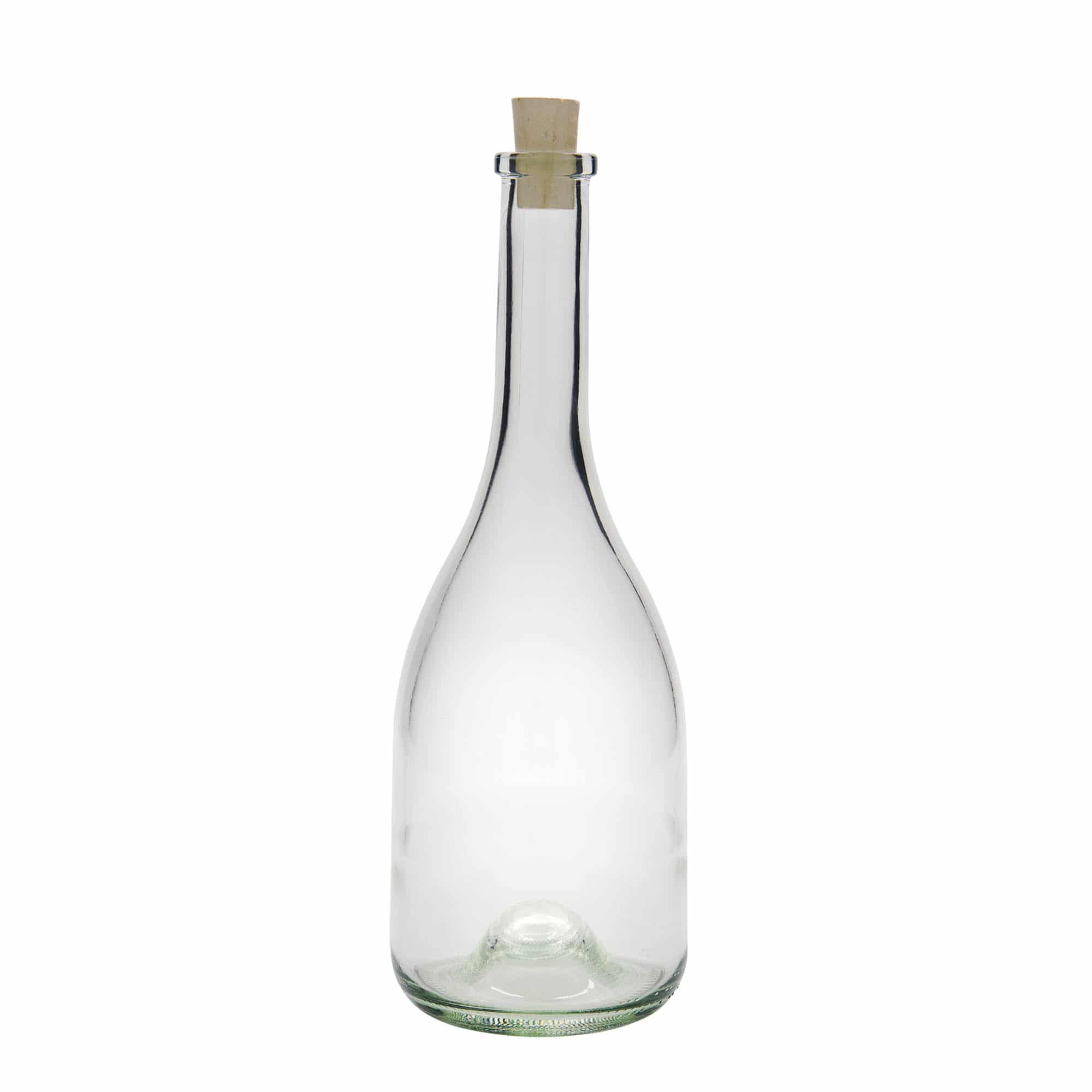 750 ml Glasflasche 'Rustica', Mündung: Kork