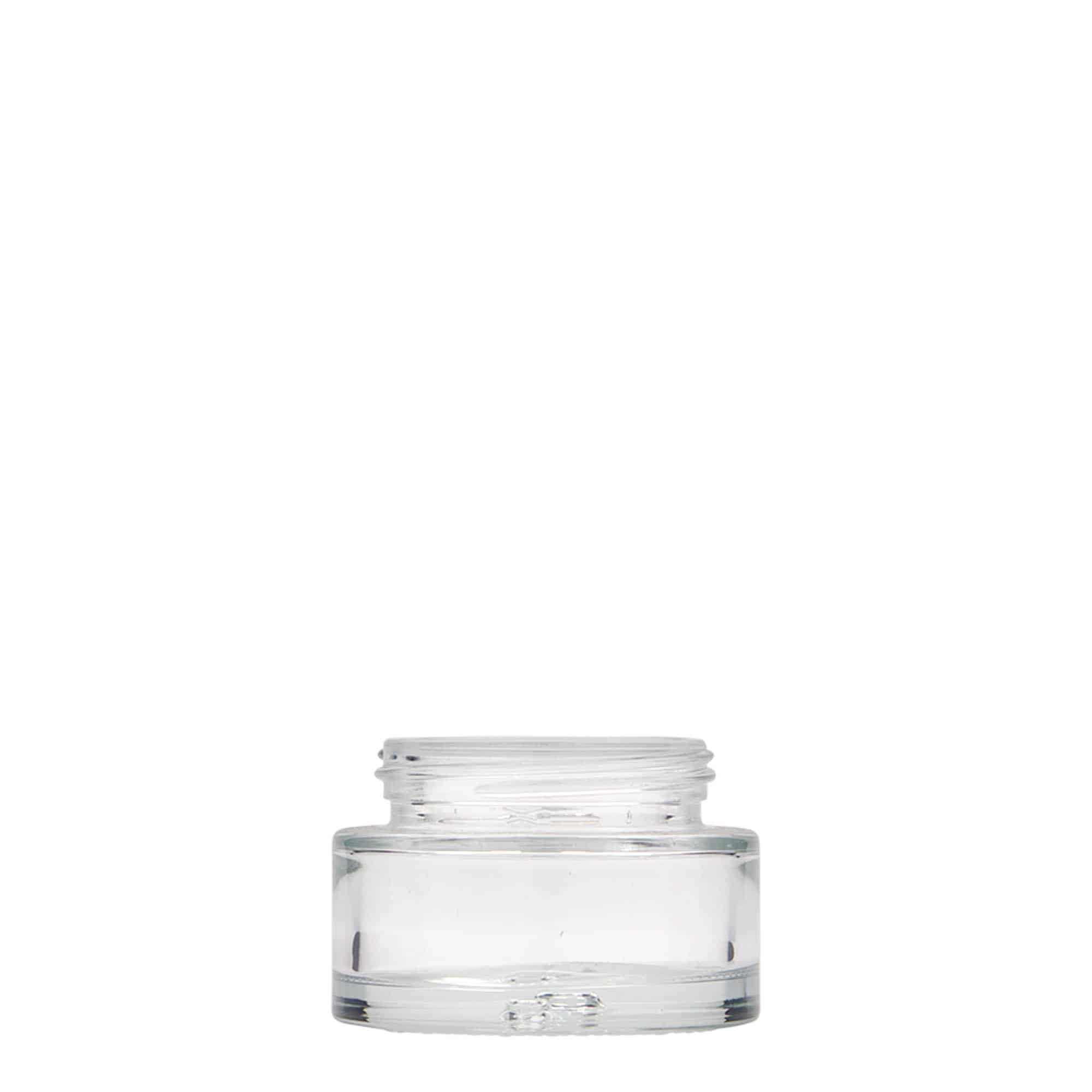 30 ml Tiegel 'Clear Edition', Glas, Mündung: Schraubverschluss