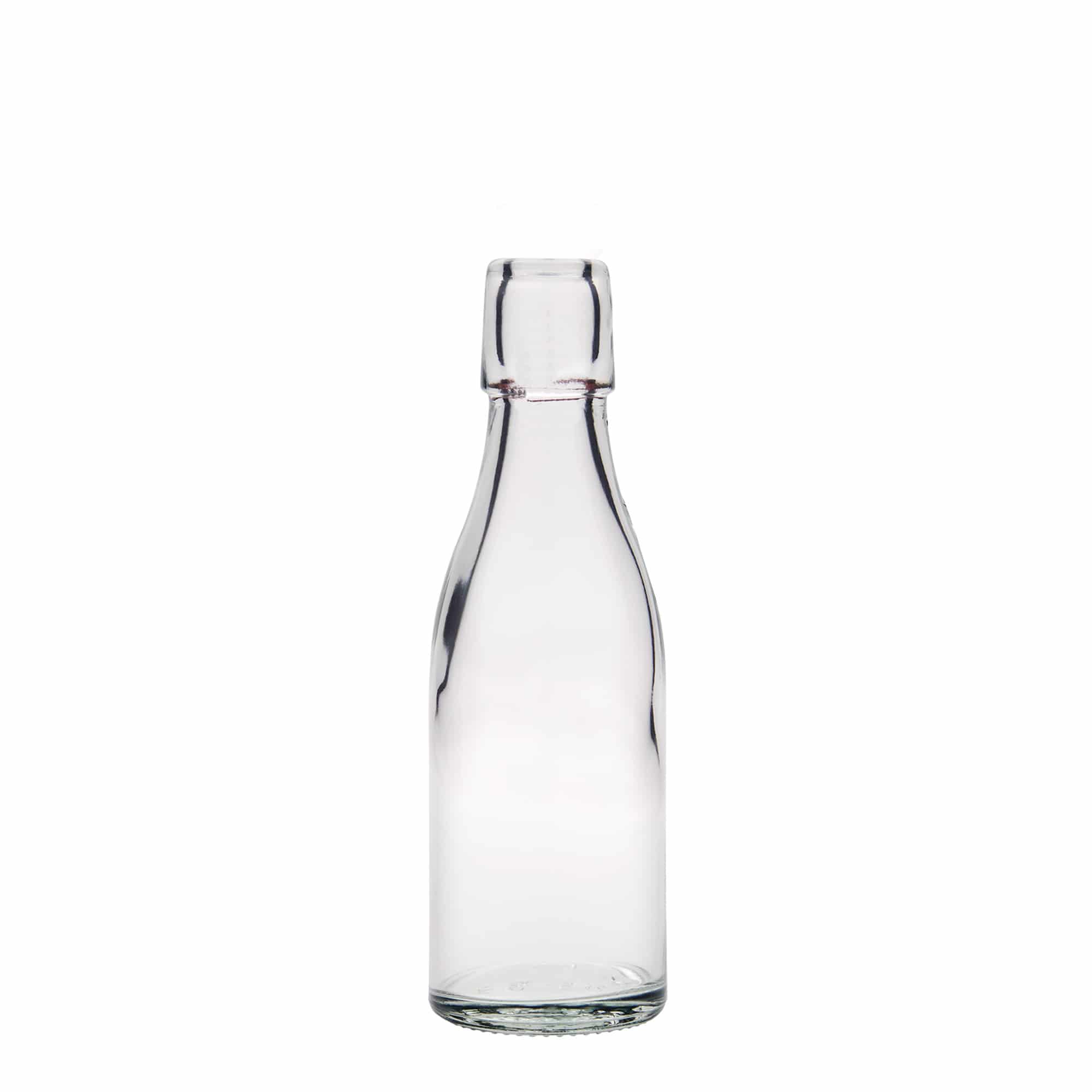 200 ml Glasflasche 'Paul', Mündung: Bügelverschluss