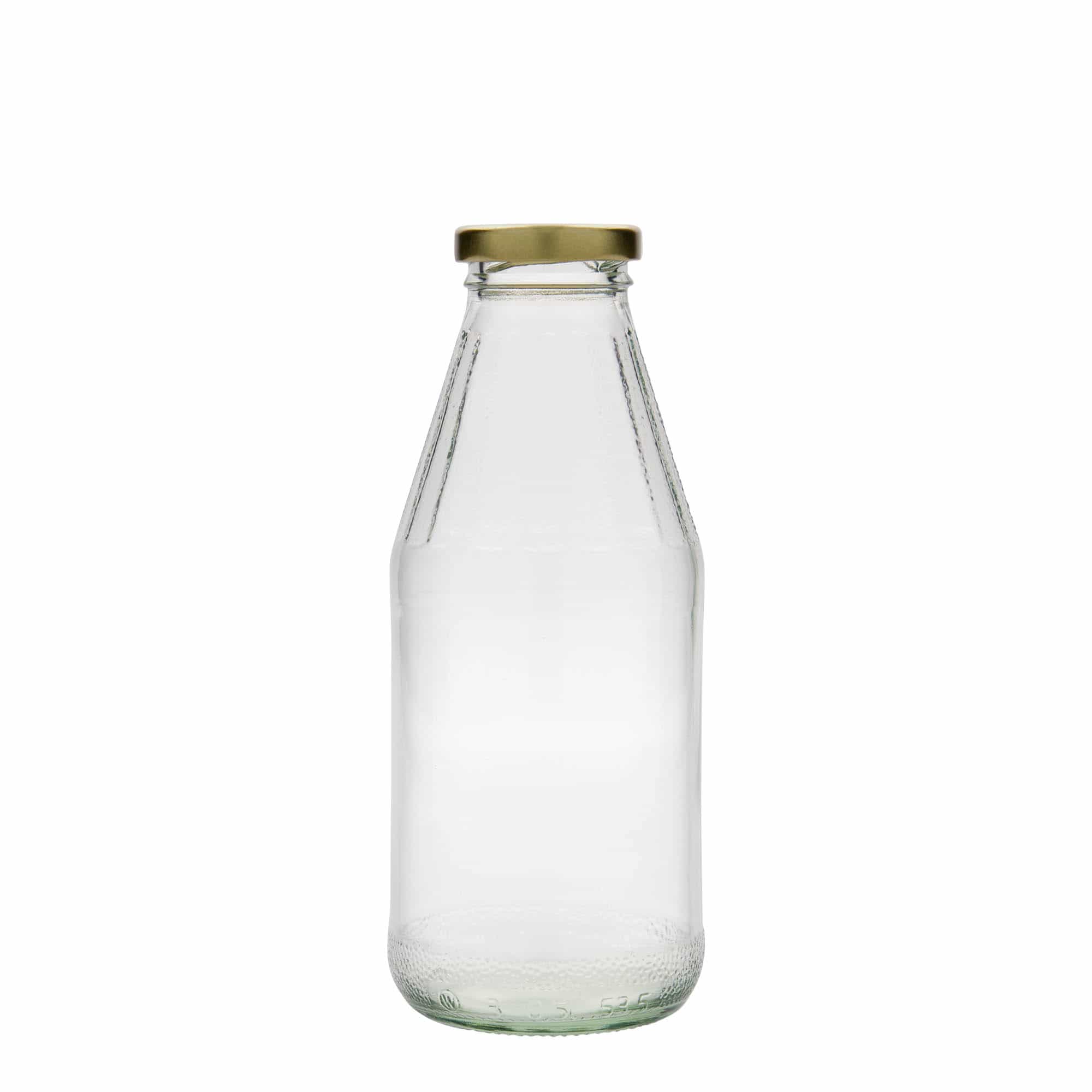 500 ml Weithalsuniversalflasche, Glas, Mündung: Twist-Off (TO 43)