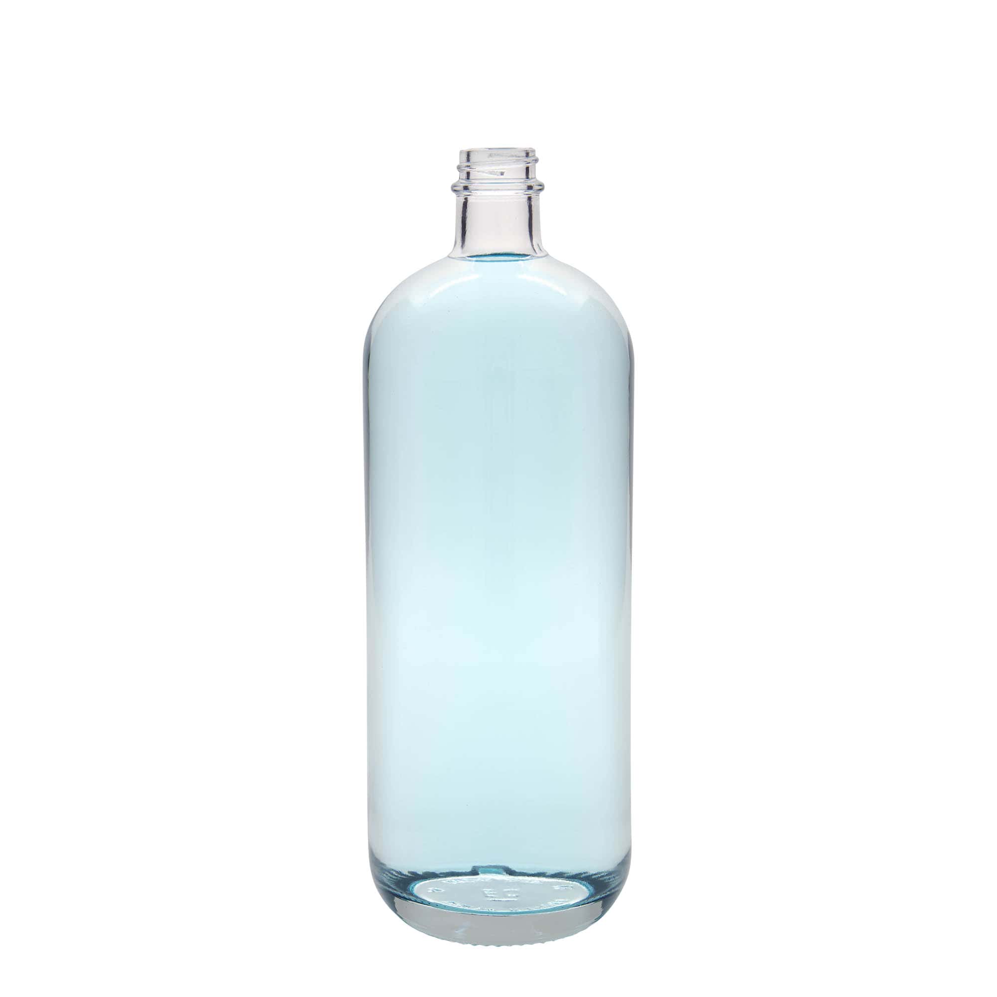 1000 ml Glasflasche 'Lotto', Mündung: GPI 28